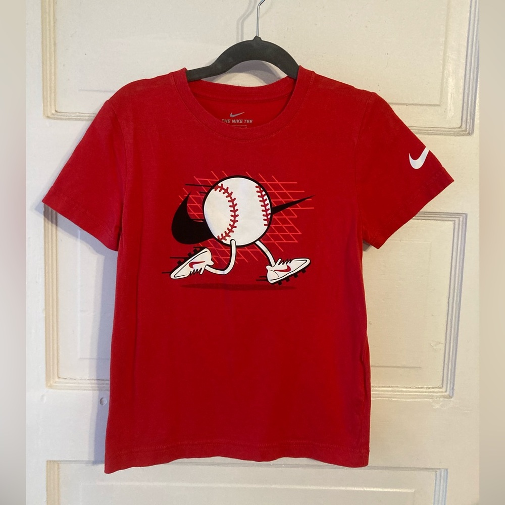 Nike Boys SZ 7 Baseball T-Shirt